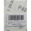 Image 3 : 9-Inch P40 Sandpaper Discs for Power Drywall Sander, 20-Pack