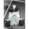 Image 3 : Dog Coat with Reflective Straps and Zipper Closure, Size M