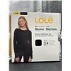 Image 2 : Lolë Women’s Merino Baselayer Top in Black, Size Small