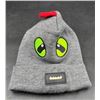 Image 2 : BK LED Toque for Kids and Youth with Red Spikes and Embroidered Eye