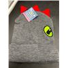 Image 4 : BK LED Toque for Kids and Youth with Red Spikes and Embroidered Eye