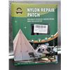 Image 3 : Black Nylon Repair Patch Set, 8 Pieces, 7.87 x 5.9 Inches, Self-Adhesive