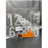 Image 2 : 4 Sheets of Numeric Stickers for Mailboxes (1.85×3.82in, White) with Applicator Tool