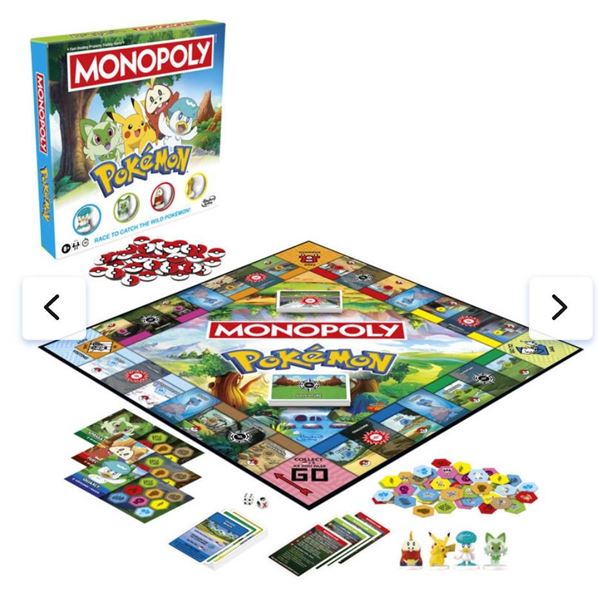 Hasbro Monopoly Pokemon Edition Board Game