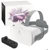 Image 2 : DESTEK V5 VR Headset for Phone, 110°FOV HD Anti-Blue Lenses Eye Protection for Kids Present Virtual 