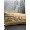 Image 3 : Accuratex Hybrid Shredded Memory Foam Pillow 18″ x 24″ Pack of 2