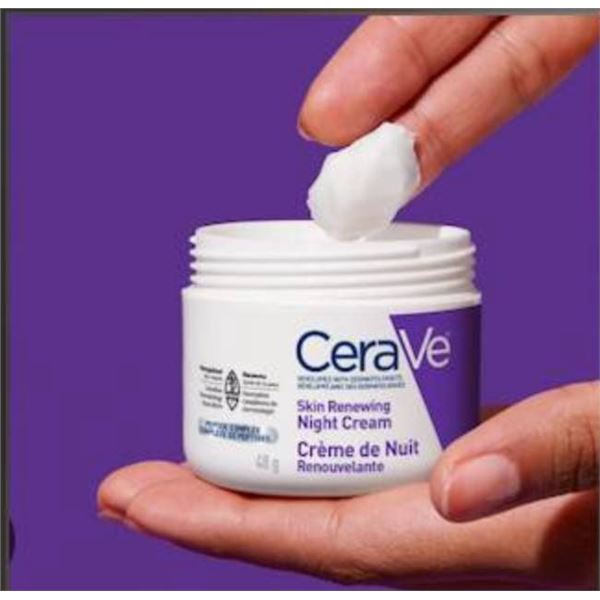 CeraVe Skin Renewing Night Cream with Peptide Complex