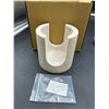 Image 3 : Natural Marble Sponge Holder for Kitchen Counter, Drying Rack, Sponge Caddy for Sink Organizer (Beig
