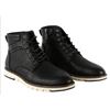 Image 1 : Steve Madden Black High-Top Casual Boots With Rubber Sole, Size 9