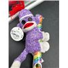 Image 4 : Lot of 3 Plush Animal Toys with Attached Rainbow Candy Lollipop