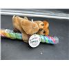Image 5 : Lot of 3 Plush Animal Toys with Attached Rainbow Candy Lollipop