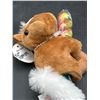 Image 3 : Lot of 3 Plush Animal Toys with Attached Rainbow Candy Lollipop