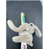 Image 4 : Lot of 3 Plush Animal Toys with Attached Rainbow Candy Lollipop