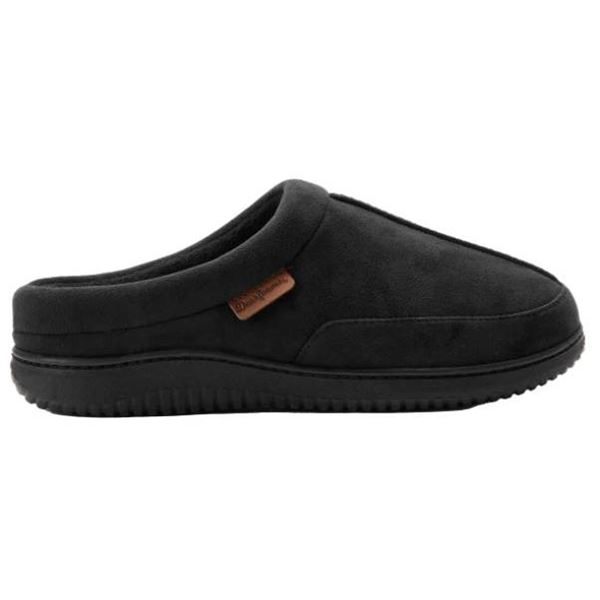 Dearfoams Men’s Memory Foam Slippers, Size M/M (9-10)