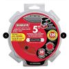 Image 1 : Diablo 5-Inch Hook and Lock Sanding Discs 50-Pack, 120 Grit.