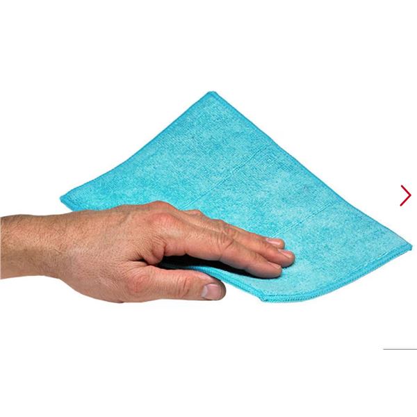 Lot of 3 – Vileda Microfibre 2-in-1 Bathroom Sponge Cloth, Super Absorbent