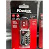Image 3 : Master Lock 4697D TSA-Approved Luggage Lock, 1-1/2 in (38mm), Set and Reset Combination (2 Units)