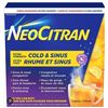 Image 1 : Lot of 2 – NeoCitran Extra Strength Cold & Sinus Night Formula – Lemon 10 Single D