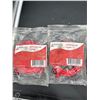 Image 2 : Lot of 2 – Arrow Connectivity 10-Foot Ethernet Cable Red