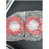 Image 4 : Lot of 2 – Arrow Connectivity 10-Foot Ethernet Cable Red