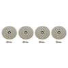 Image 2 : Shepherd Hardware 9453 Self-Adhesive 2 Inch Furniture Sliders (Set of 4)