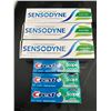 Image 2 : Sensodyne Fresh Mint Toothpaste 100mL and Crest Plus Scope 20mL Combo Set
