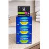Image 1 : Tampax and U by Kotex Tampons – Various Absorbencies – Lot of 46