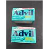 Image 2 : Lot of 2 Advil Liqui-Gels Ibuprofen Capsules, 200 mg, 16 Count each