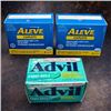 Image 1 : Aleve Caplets and Advil Liqui-Gels 3-Pack Pain Reliever Lot