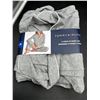 Image 2 : Tommy Hilfiger Women’s 2-Piece Pyjama Set in Gray with White Trim