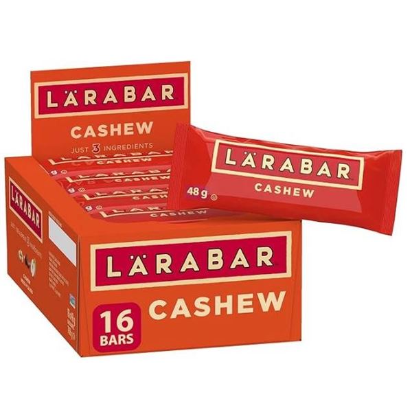 Larabar Cashew Energy Bars 16-Pack, 768g Total Weight