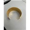 Image 4 : Gold-Toned Cuff Bracelet with Rhinestone and Metallic Detailing