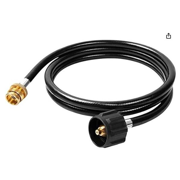 6ft Propane Hose Adapter with QCC1 Connector