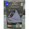Image 3 : Buffalo David Bitton Women’s Wire-Free Bra 2-Pack – Size L/G