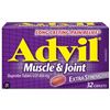 Image 1 : Advil Muscle & Joint Ibuprofen Tablets USP 400 mg, Extra Strength, 32 Caplets