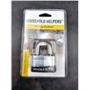 Image 2 : Household Helpers 1-3/4 Inch Key Padlock with Hardened Steel Shackle