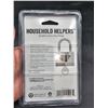 Image 3 : Household Helpers 1-3/4 Inch Key Padlock with Hardened Steel Shackle