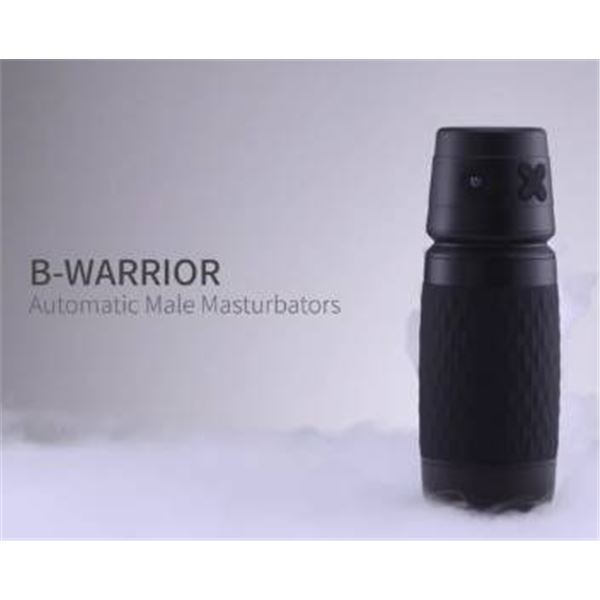 XXX 18+  B-Warrior Male Stroker in Gray with Sucking Mechanism