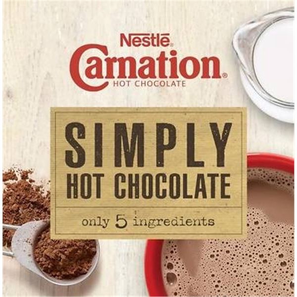 Nestle Carnation Simply Hot Chocolate Powder 1.9 kg