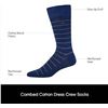 Image 1 : 6 PAIR Calvin Klein Men’s Comfort Dress Crew Socks, Size 7-12