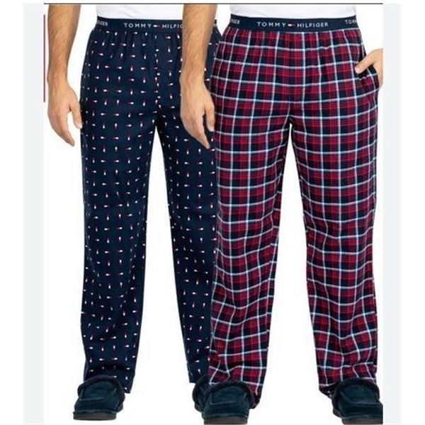 Tommy Hilfiger 2-Pack Flannel Pants, Size S/P
