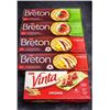 Image 1 : Breton and Vinta Crackers – 5 Items