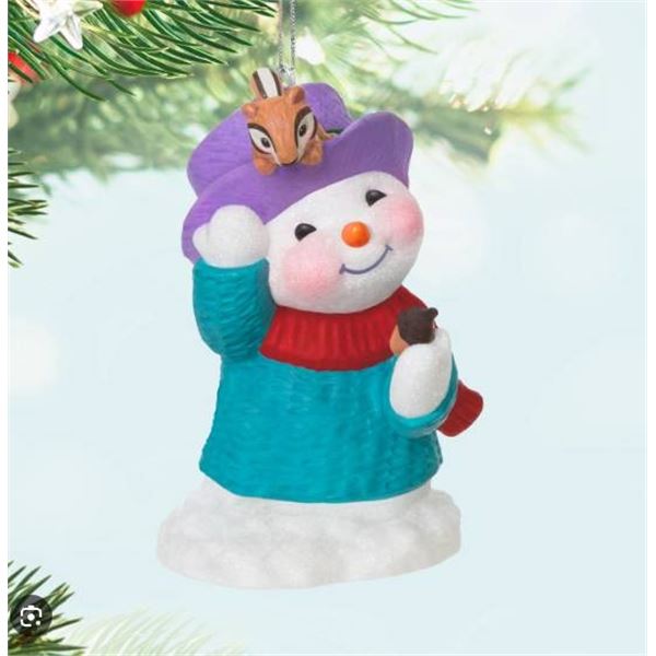 lot of 2 – Hallmark Keepsake 2025 Snow Buddies Ornament