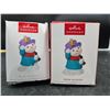 Image 2 : lot of 2 – Hallmark Keepsake 2025 Snow Buddies Ornament