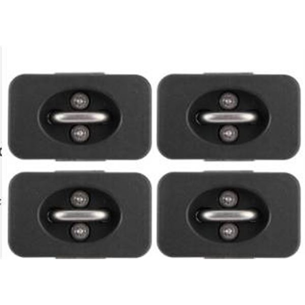 Tie Down Anchor Hook Rings Set X004TW79Y1 with Mounting Hardware