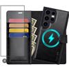Image 1 : OCASE Samsung S24 Ultra Case Wallet 6.8-Inch Black