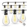 Image 1 : LuckyStyle 120FT Outdoor LED String Lights With Shatterproof Bulbs