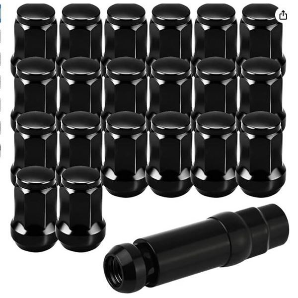 12×1.5mm Lug Nuts Set with 1 Socket 2010 Jeep Cherokee
