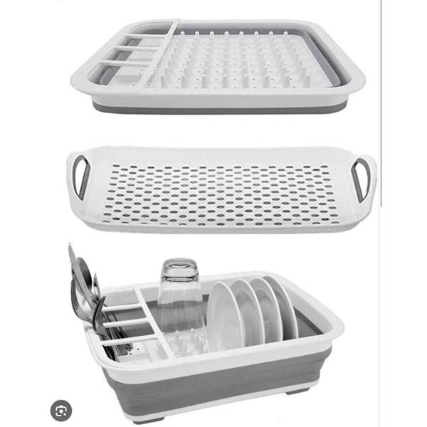 Ahyuan Multipurpose Collapsible Dish Drying Storage Rack
