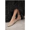 Image 1 : Cusolomore Women’s Glitter Pointed Toe Flat Shoes, Size 9 EU 40.5 UK 7